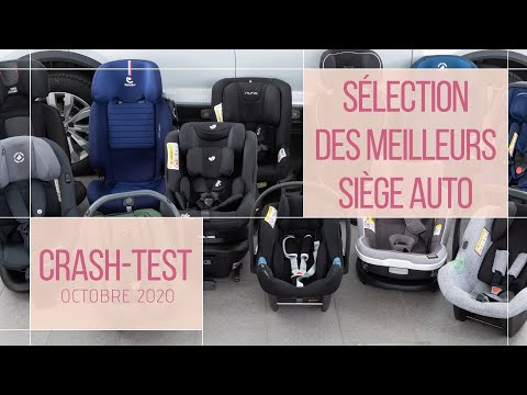 SÉLECTION DES MEILLEURS SIÈGES AUTO AUX CRASH-TESTS ADAC & TCS (OCTOBRE 2020)