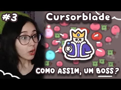 ESSE JOGO TEM BOSS?! 💀⚔ Cursorblade - tiemiau | #3