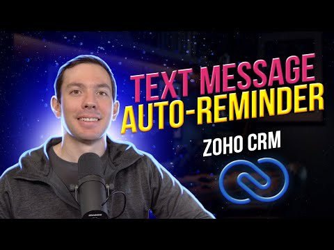 Remind clients of an appointment via text message (Zoho CRM, Zapier, RingCentral)