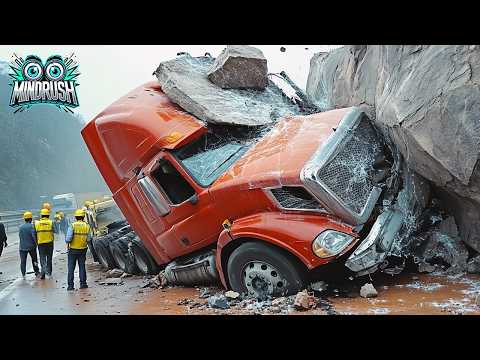 Dangerous Idiots Fastest Truck & Heavy Equipment Fails | Extreme Truck Idiots at Work #2