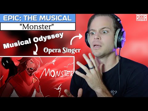 AN EPIC ACT I FINALE. Professional Singer Reaction (& ANALYSIS) - Epic: The Musical | "Monster"