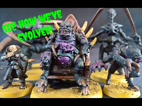 Genestealer Tyranid 8th 9th Ed Army using Rogue Trader Models