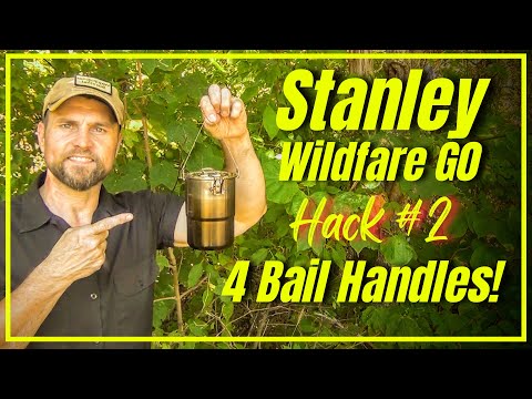 4 Genius Bail Handle Hacks for the Stanley Wildfare Go Cookset | Easy DIY Camping Tips