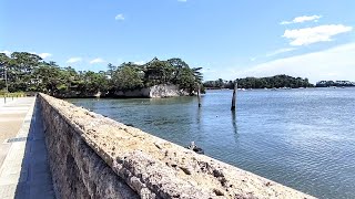 【日本三景】JR仙石線 松島海岸駅から日本三景 松島へ歩く！ Matsushimakaigan sta.⇒Three Most Scenic Spot of Japan MATSUSHIMA