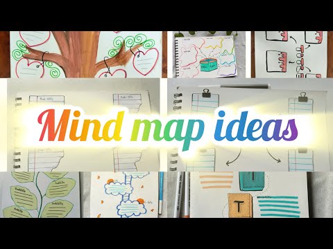 Mind map ideas for school projects & assignments✨|simranpatel calligraphy #schoolproject #mindmap