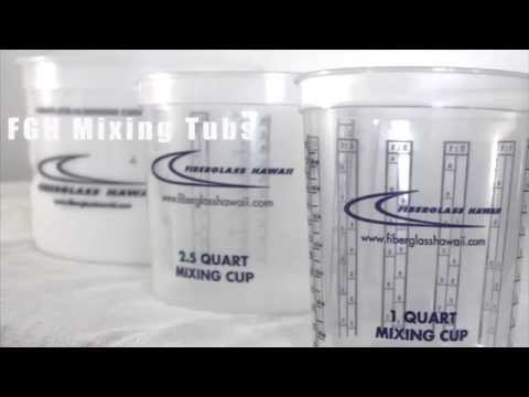 Plastic Graduated Resin Mixing Buckets