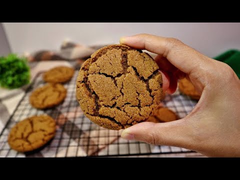 Eggless Molasses Sugar Cookies | Small Batch Cookie Recipe