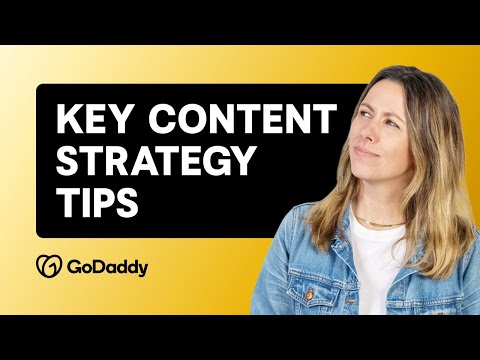 KEY Content Strategy Action Items | GoDaddy Course Recap