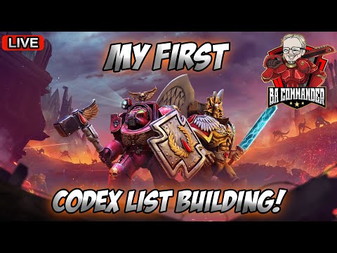 Blood Angels List Building - 10th Edition Codex!