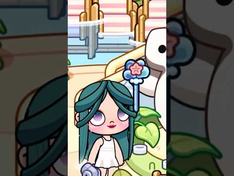 Wow I am swimming 🥰😍|avatar world #shortsvideo #tocaboca