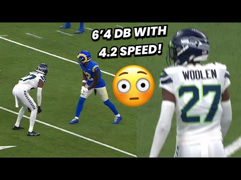 Tariq Woolen is a ‘SHUT DOWN’ CB with ‘FREAKY’ Athleticism 🔥 Tariq Woolen Seahawks highlights