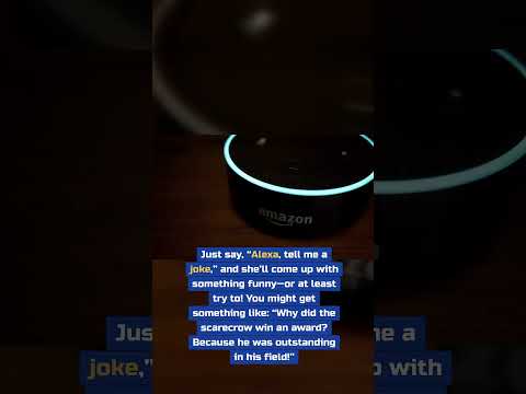 Alexa Easter Egg: Ask Her to Tell You a Joke #facts #alexa #smarthome