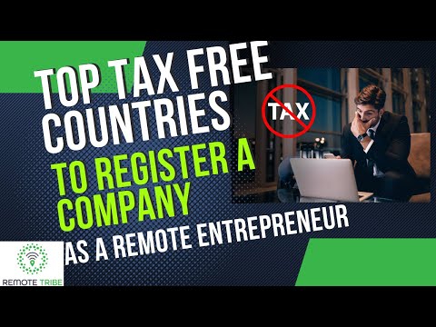 Top Tax Free Countries - A guide to registering an offshore company for freelancers w/ @MoAboshanab