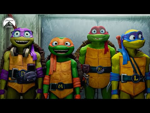 Every AWKWARD Teenage Moment in TMNT: Mutant Mayhem | Paramount Movies