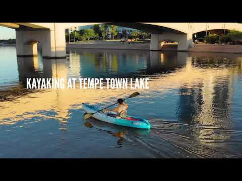 Kayaking at Tempe Town Lake