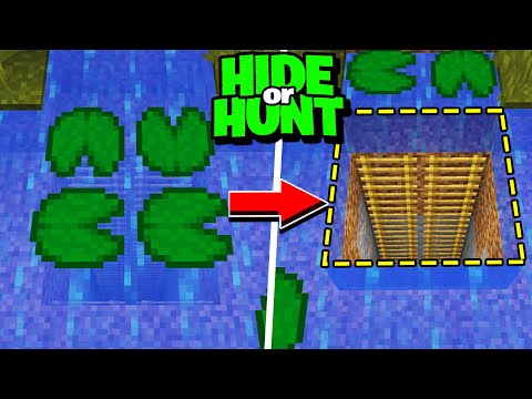 Most Secret SWAMP Base in Minecraft Hide Or Hunt!