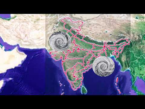 बन सकते दो या तीन लगातार कम दबाव के क्षेत्र होगी भारी बारिश/ Devlop two cyclone system