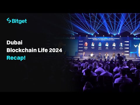 Bitget At Blockchain Life 2024 in Dubai