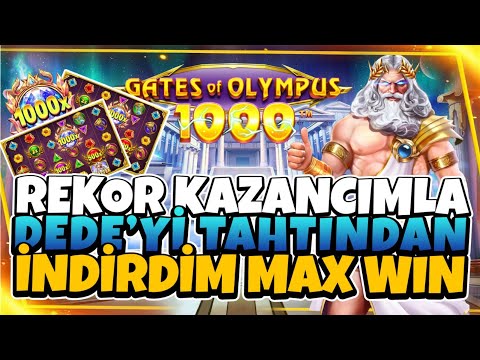 🎁 SLOT OYUNLARI ⚡ GATES OF OLYMPUS 1000 Türkçe 100x Çarpan ile Max Win #gatesofolympus1000