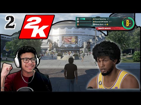 MY FIRST NBA GAME! - [NBA 2K23] My Player Ep.2