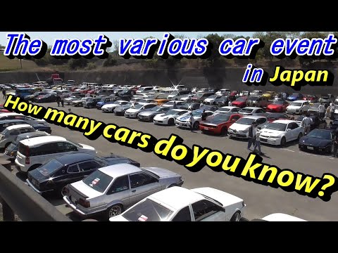 【The most various car event in Japan】「100th Kansai Maiko Sunday」.You can see many Wild Speed cars !