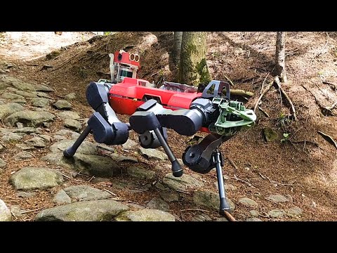 This robot can hike as fast as a human