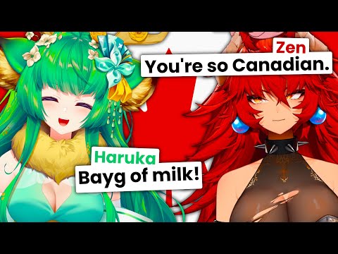 Haruka being too Canadian without being aware of it...