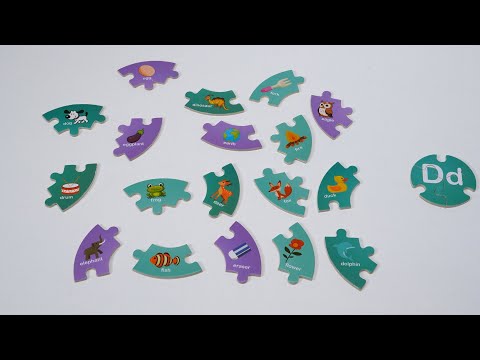 Alphabet Letter D E F Sounds for Kids! Puzzle Fun for Kids!