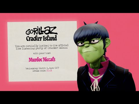 Gorillaz presents Cracker Island | Listening Party & Q&A with Murdoc Niccals