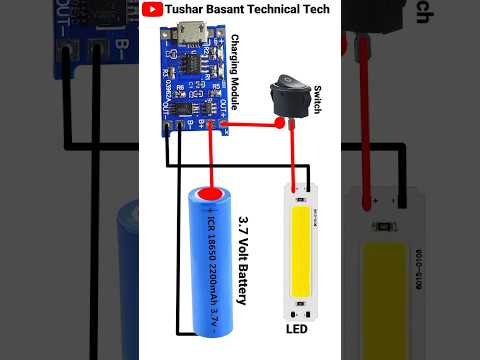 5 What Torch light Connection DIY Project #shorts