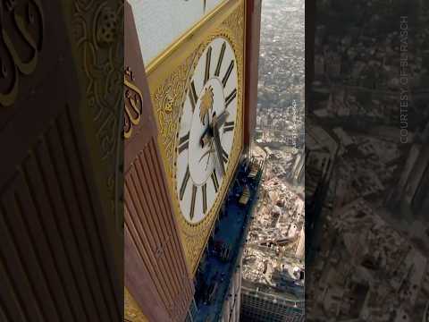 Saudi Arabia Built The World’s BIGGEST Clock