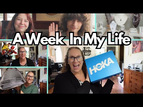 A Week In My Life /  Birthday Gifts / Working In the Etsy Shop / Grocery Haul / Movie Review