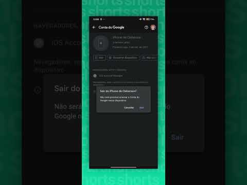 TEM COMO REMOVER UM CELULAR DA MINHA CONTA DO GOOGLE?