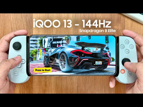 iQOO 13 - Fortnite, Call of Duty: Warzone, CarX Street Gaming Test! 144Hz Gaming?