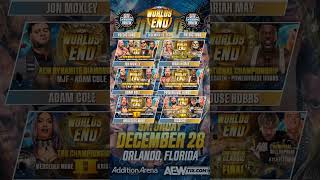 #AEWWorldsEnd  Predictions | 12/28/24 | #jonmoxley #willospreay #mercedesmone