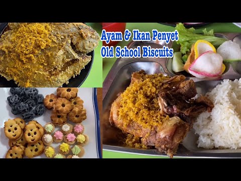 Singapore Ayam & Ikan Penyet I Old School Biscuits I Walking & Food VLOG