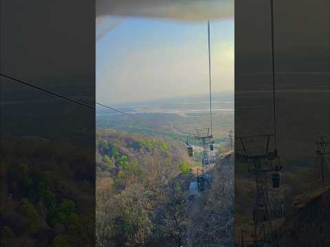 Maa Chandi Devi #ropeway #shorts #viral #hills #haridwar #adventure #life #nature #greenview