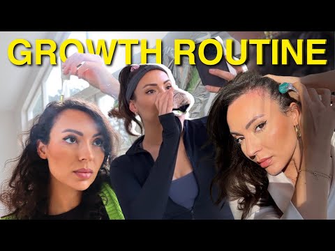 Dermaroller Routine For Hair Loss And Shedding! (My Full Hair Growth Routine)