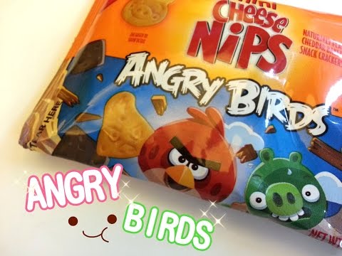 Angry Birds Unboxing ~ Mini Cheese Nips