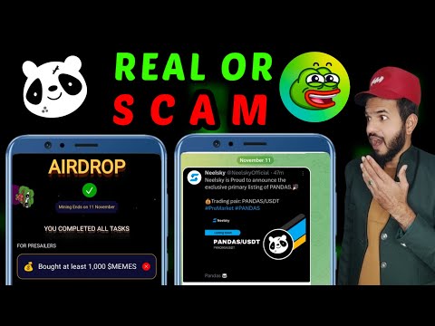 Panda & Memeland Scam 😱 | Memeland & Panda legit or scam | $RBTC Rockyrabbit pump future token