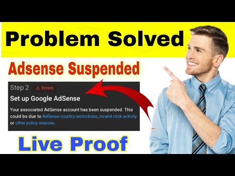 Your associated AdSense account has been suspended | Monetization paused due to inactive AdSense