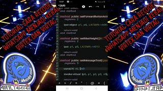 Tutorial Cara Recode WhatsApp Menjadi Kebal Virtex 2020