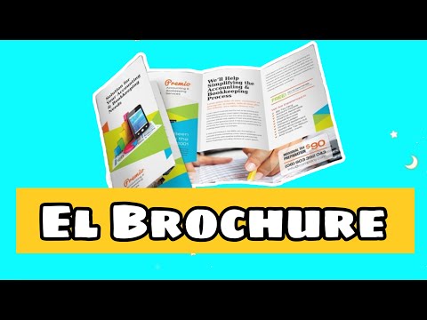 ✅ El Brochure o Tríptico |  Estructura, Función, Características y Tipos.