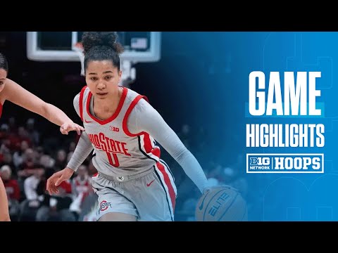 Grand Valley State at Ohio State | Highlights | Big Ten Women's Basketball | 12/17/2024