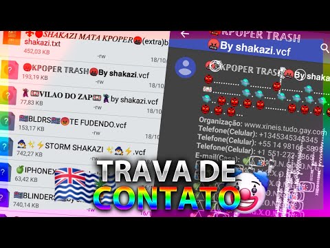 👥🤡PACK DE TRAVAS DE CONTATOS PESADAS 2020 ATUALIZADO IPHONE E ANDROID-PACK DE TRAVAZAP