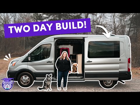 Simple Wayfarer Campervan Build (for Vanlife with Dogs)