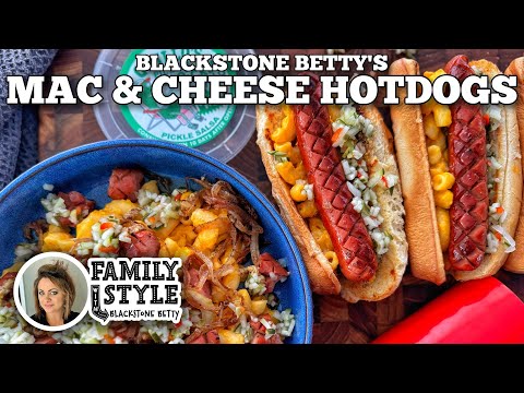 Mac and Cheese Hotdogs | Blackstone Griddles