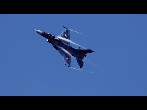 浜松基地航空祭の機動飛行訓練　F2洋上　岐阜基地で始まった　2回目　2024.10.11