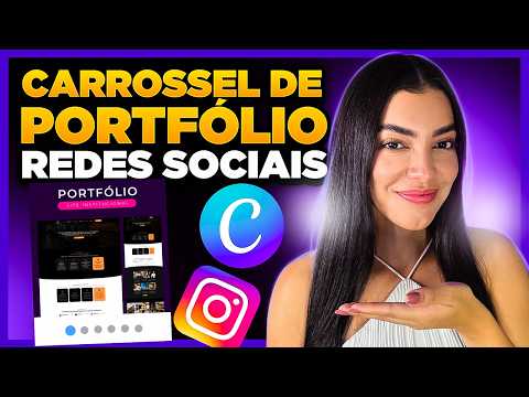 Como Fazer Post Carrossel no Canva [para Portfólio de Criação de Sites]