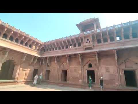 #agrafort personal courtyard of mughal emperors, hot seat at the top